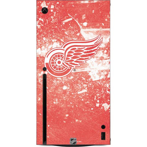 NHL Detroit Red Wings Frozen Xbox Series X Console Skin