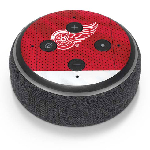 NHL Detroit Red Wings Home Jersey Amazon Echo Dot Skin
