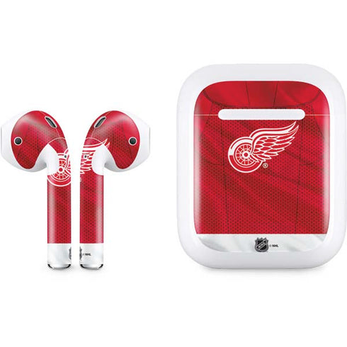 NHL Detroit Red Wings Home Jersey Apple AirPods Skin