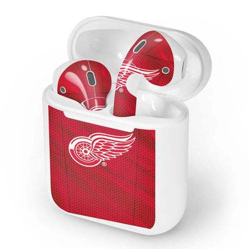 NHL Detroit Red Wings Home Jersey Apple AirPods Skin