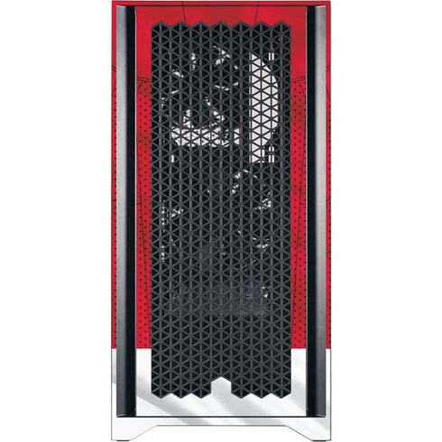 NHL Detroit Red Wings Home Jersey Corsair 4000D Tempered Glass Mid-Tower ATX Case Skin