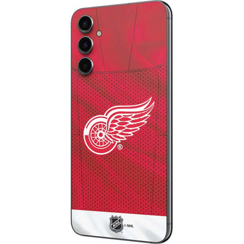 NHL Detroit Red Wings Home Jersey Galaxy A14 5G Skin