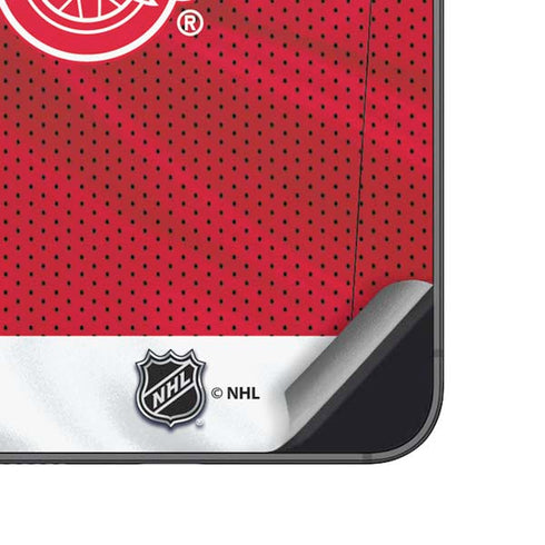 NHL Detroit Red Wings Home Jersey Galaxy A14 5G Skin
