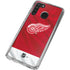 NHL Detroit Red Wings Home Jersey Galaxy A21 Clear Case