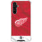 NHL Detroit Red Wings Home Jersey Galaxy A54 5G Clear Case