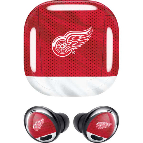 NHL Detroit Red Wings Home Jersey Galaxy Buds Pro Skin