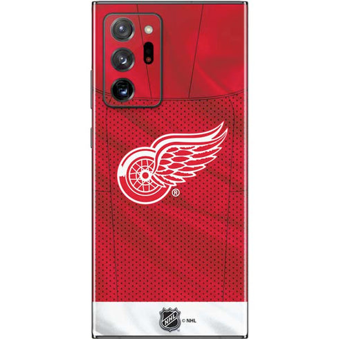 NHL Detroit Red Wings Home Jersey Galaxy Note20 Ultra 5G Skin