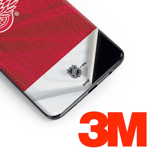 NHL Detroit Red Wings Home Jersey Galaxy S10 Skin