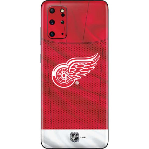 NHL Detroit Red Wings Home Jersey Galaxy S20 Plus Skin