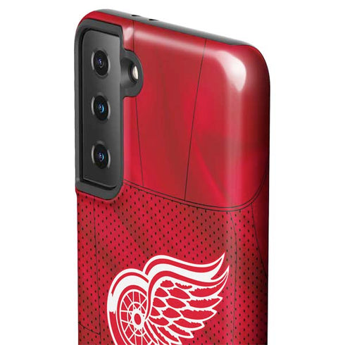 NHL Detroit Red Wings Home Jersey Galaxy S21 Plus 5G Pro Case