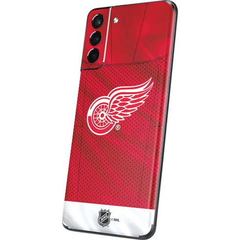 NHL Detroit Red Wings Home Jersey Galaxy S21 Plus 5G Skin