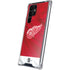 NHL Detroit Red Wings Home Jersey Galaxy S22 Ultra Clear Case