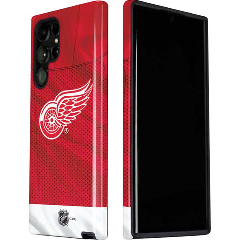 NHL Detroit Red Wings Home Jersey Galaxy S22 Ultra Pro Case