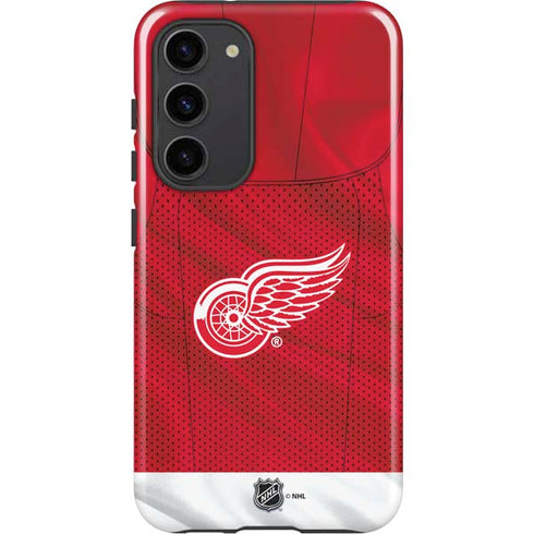 NHL Detroit Red Wings Home Jersey Galaxy S23 Plus Pro Case