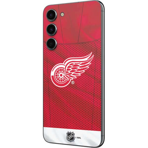 NHL Detroit Red Wings Home Jersey Galaxy S23 Plus Skin