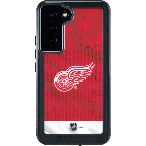 NHL Detroit Red Wings Home Jersey Galaxy S23 Plus Waterproof Case