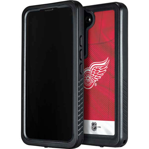 NHL Detroit Red Wings Home Jersey Galaxy S23 Plus Waterproof Case