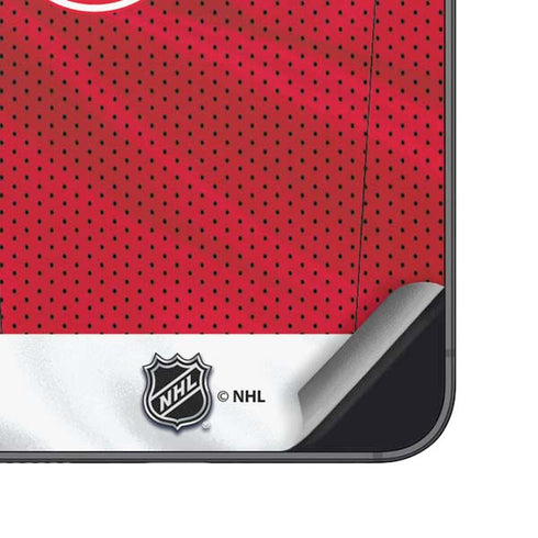 NHL Detroit Red Wings Home Jersey Galaxy S23 Skin