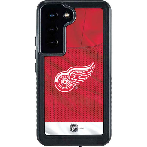 NHL Detroit Red Wings Home Jersey Galaxy S23 Waterproof Case
