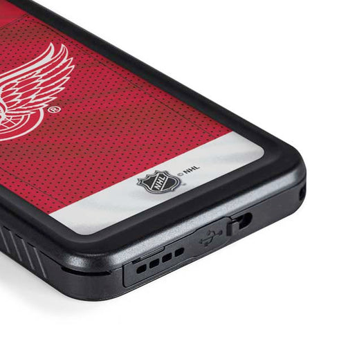 NHL Detroit Red Wings Home Jersey Galaxy S23 Waterproof Case