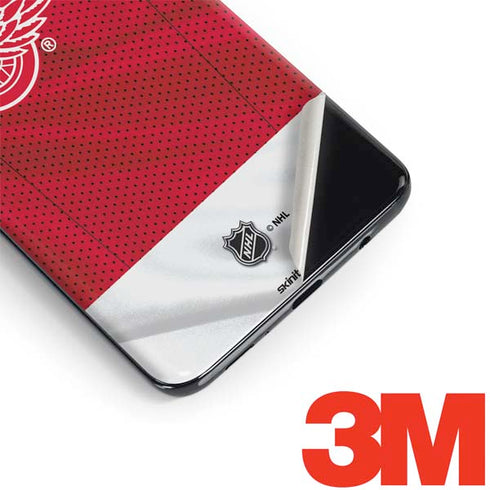 NHL Detroit Red Wings Home Jersey Galaxy S9 Skin