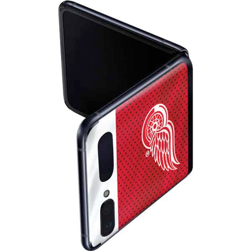 NHL Detroit Red Wings Home Jersey Galaxy Z Flip Skin
