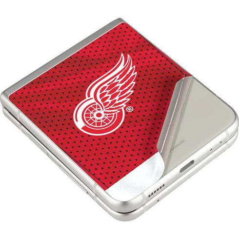 NHL Detroit Red Wings Home Jersey Galaxy Z Flip3 5G Skin