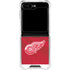 NHL Detroit Red Wings Home Jersey Galaxy Z Flip5 5G Clear Case