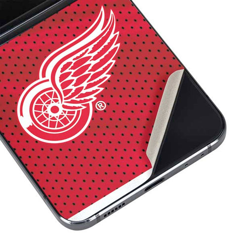 NHL Detroit Red Wings Home Jersey Galaxy Z Flip5 5G Skin