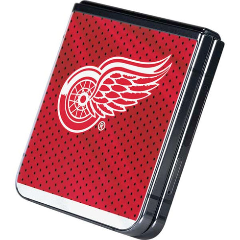NHL Detroit Red Wings Home Jersey Galaxy Z Flip5 5G Skin