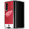 NHL Detroit Red Wings Home Jersey Galaxy Z Fold4 5G Clear Case