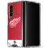 NHL Detroit Red Wings Home Jersey Galaxy Z Fold4 5G Clear Case