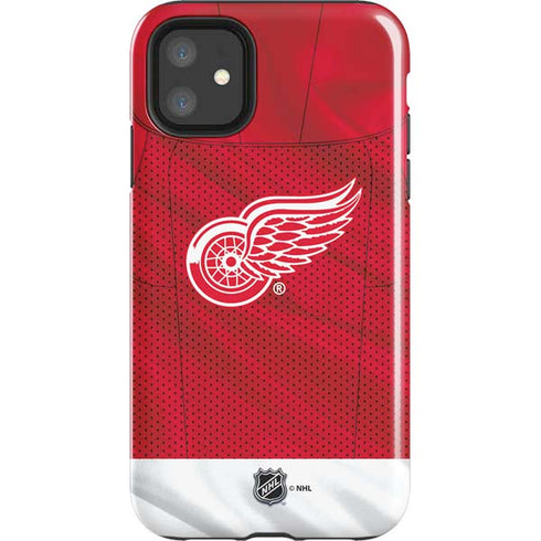 NHL Detroit Red Wings Home Jersey iPhone 11 Impact Case