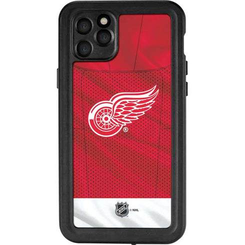 NHL Detroit Red Wings Home Jersey iPhone 11 Pro Max Waterproof Case