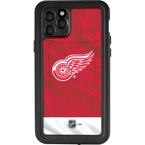 NHL Detroit Red Wings Home Jersey iPhone 11 Pro Waterproof Case