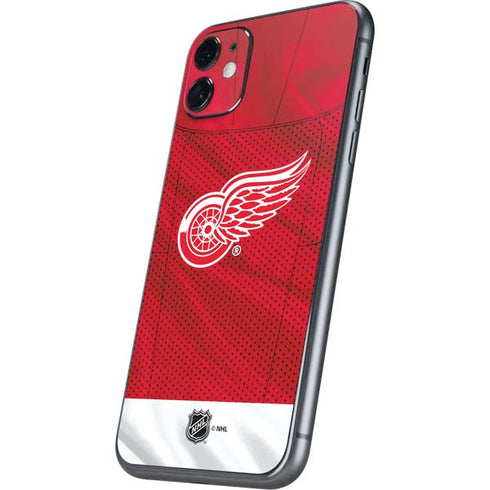 NHL Detroit Red Wings Home Jersey iPhone 11 Skin