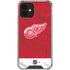 NHL Detroit Red Wings Home Jersey iPhone 12 Clear Case