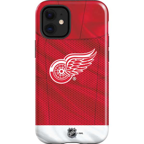 NHL Detroit Red Wings Home Jersey iPhone 12 Mini Impact Case