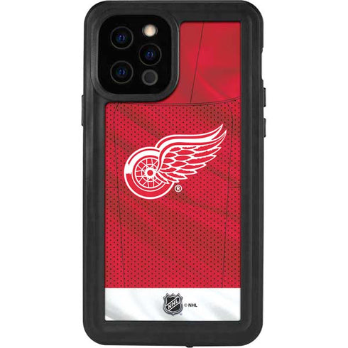 NHL Detroit Red Wings Home Jersey iPhone 12 Pro Waterproof Case