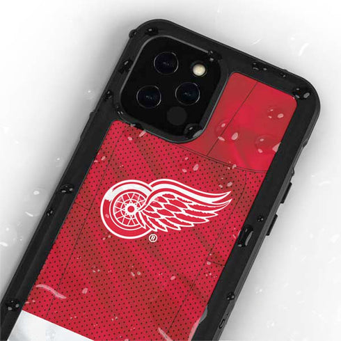 NHL Detroit Red Wings Home Jersey iPhone 12 Pro Waterproof Case