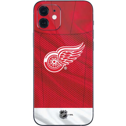 NHL Detroit Red Wings Home Jersey iPhone 12 Skin