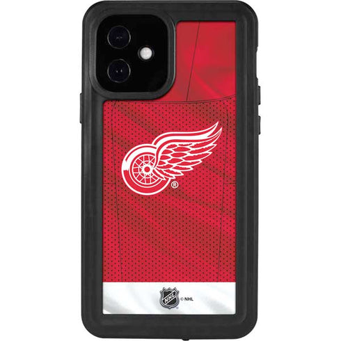 NHL Detroit Red Wings Home Jersey iPhone 12 Waterproof Case