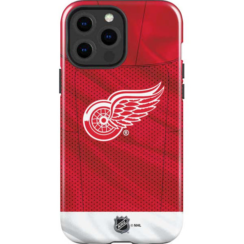 NHL Detroit Red Wings Home Jersey iPhone 13 Pro Max Impact Case