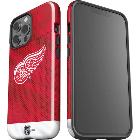 NHL Detroit Red Wings Home Jersey iPhone 13 Pro Max Impact Case