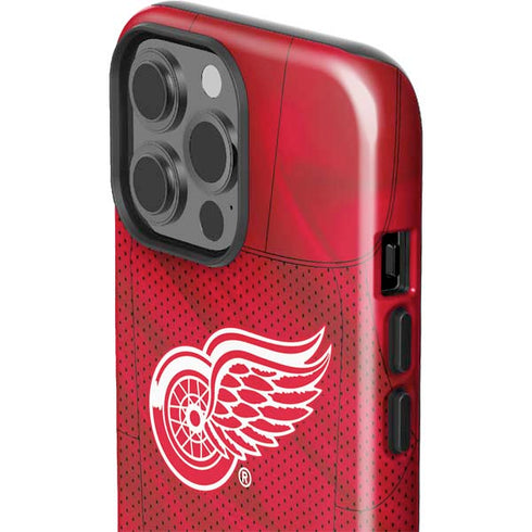 NHL Detroit Red Wings Home Jersey iPhone 15 Pro Max Impact Case