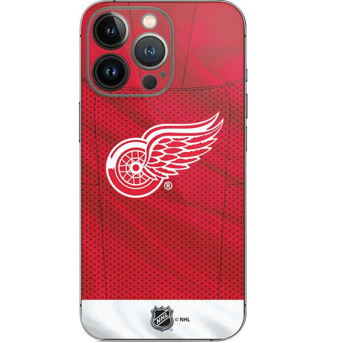 NHL Detroit Red Wings Home Jersey iPhone 14 Pro Skin