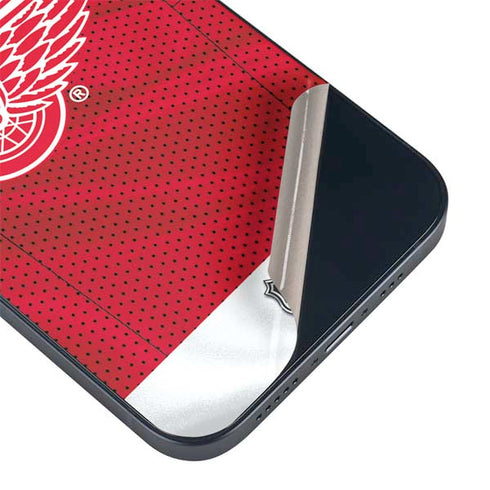 NHL Detroit Red Wings Home Jersey iPhone 14 Skin