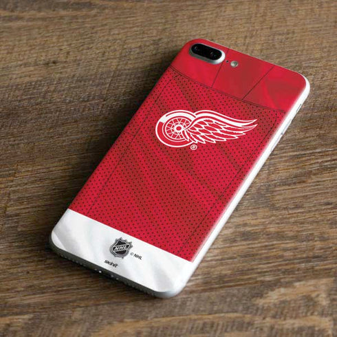 NHL Detroit Red Wings Home Jersey iPhone 7 Plus Skin