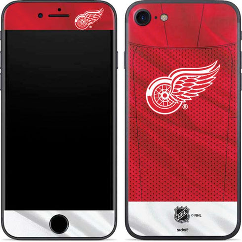NHL Detroit Red Wings Home Jersey iPhone 8 Skin