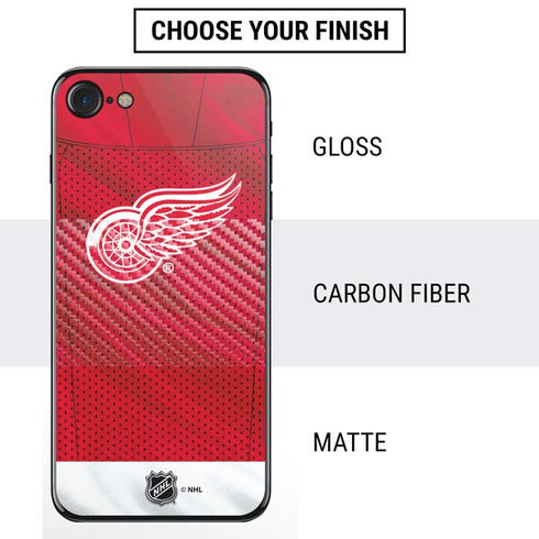 NHL Detroit Red Wings Home Jersey iPhone SE (2nd & 3rd Gen) Skin